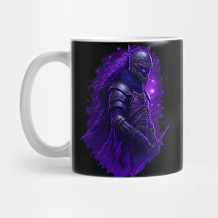 "Warrior of the Night: A Magical Warrior Embracing Splendor" Mug